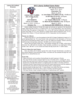Complete Game Notes
