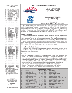 Complete Game Notes