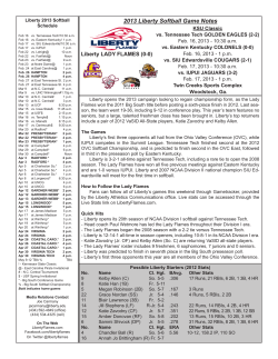 Complete Game Notes