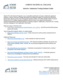 NLN TEAS Student Guide
