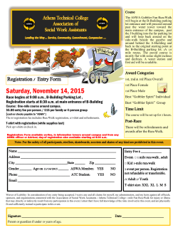3rd Annual Gobbler Run/Walk