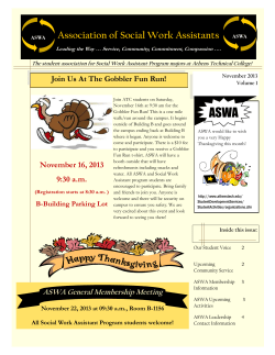 November Newsletter