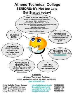 Admissions is Easy - for Seniors