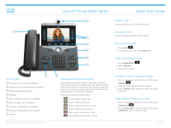 Downloadable Quickstart manual