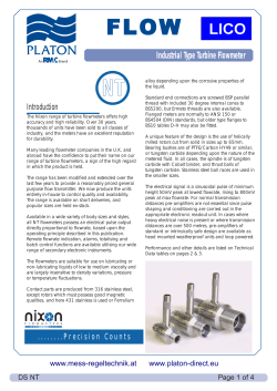 PLATON NT Datasheet