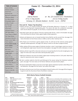 No. 2/1 Coastal Carolina vs. Liberty