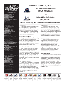 Robert Morris Game Note
