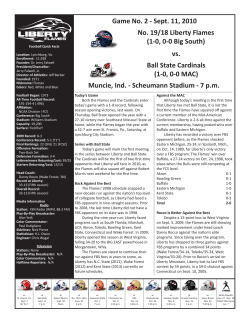 Ball State Game Notes