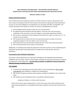 guidance on the entry of adequate comments