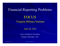 Financial Reporting Errors