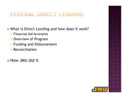 Federal Direct Loans