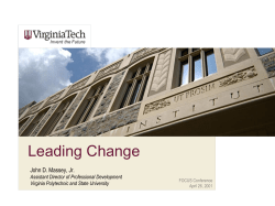 Leading Change