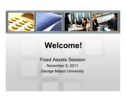 Fixed Assets Roundtable