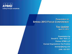 Tax Update