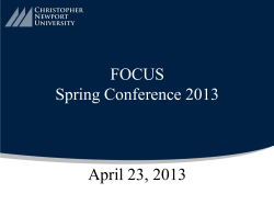 Revolutionizing an Institution