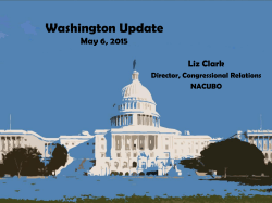 Higher Education Legislative Update