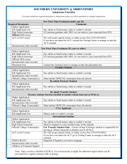 Checklist