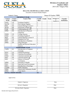 Health Physical Education