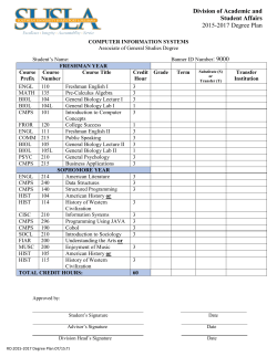 Computer Information Systems