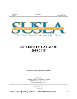 Catalog 2014-2015