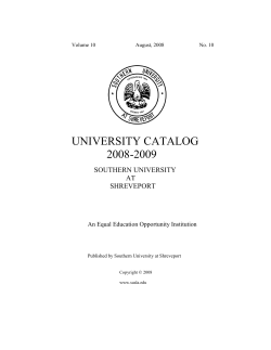 Catalog 2008-2009
