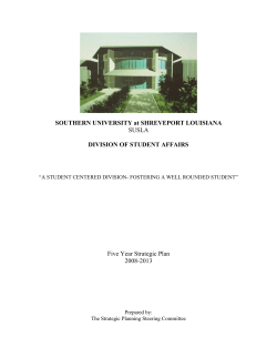 Division of Student Affairs