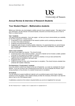 Student's Report - Maths - April 2016 [PDF 143.46KB]