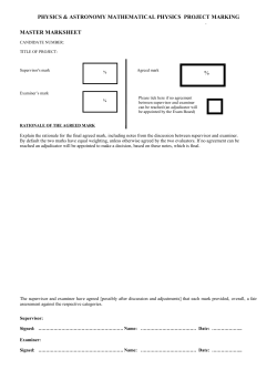Mathematical Physics Projects supervisor [PDF 291.04KB]