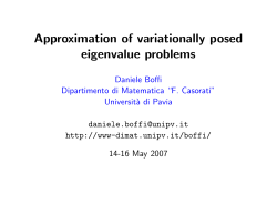 Mixed Eigen Problems