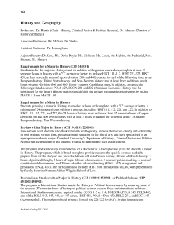 History Course Descriptions [PDF]