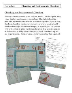 Environmental Chemistry and Chemistry