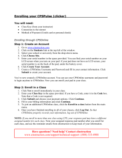 Create a CPS account and enroll in a class (.pdf)