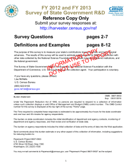 Survey Questionnaire