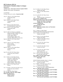 Fall 2015 Schedule (PDF)
