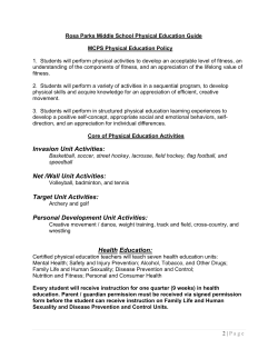 Phys Ed Handbook