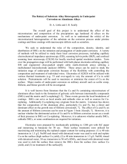 The Role(s) of Substrate Alloy Heterogeneity in Underpaint Corrosion on Aluminum Alloys