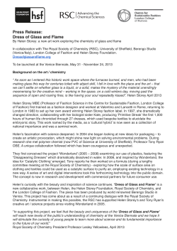 London College of Fashion press release