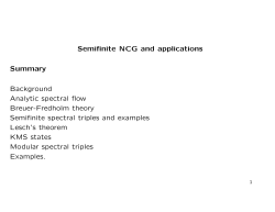 slides of the lectures