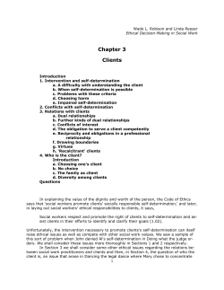 Chapter 3 - Clients