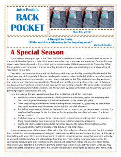 May 18, 2012 Back Pocket