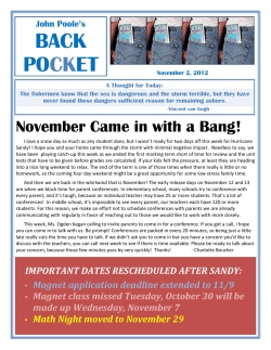 November 1, 2012