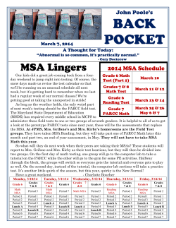 March 7, 2014 Back Pocket