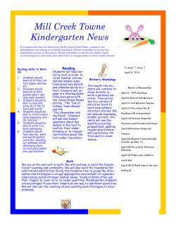 Gr K April 2016