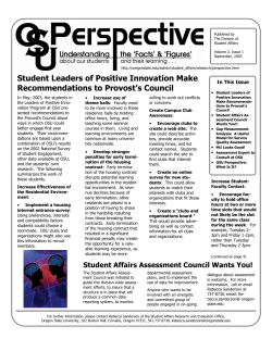 OSU Perspective Newsletter - Volume 2 (1)