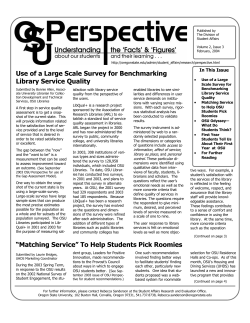 OSU Perspective Newsletter - Volume 2 (3)