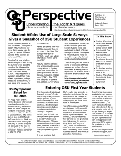 OSU Perspective Newsletter - Volume 2 (4)
