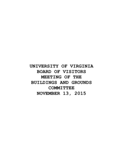 Buildings Grounds Committee