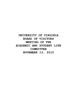 Academic Student Life Committee