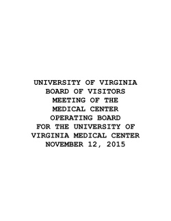 Medical Center Operating Board