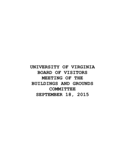 Buildings Grounds Committee